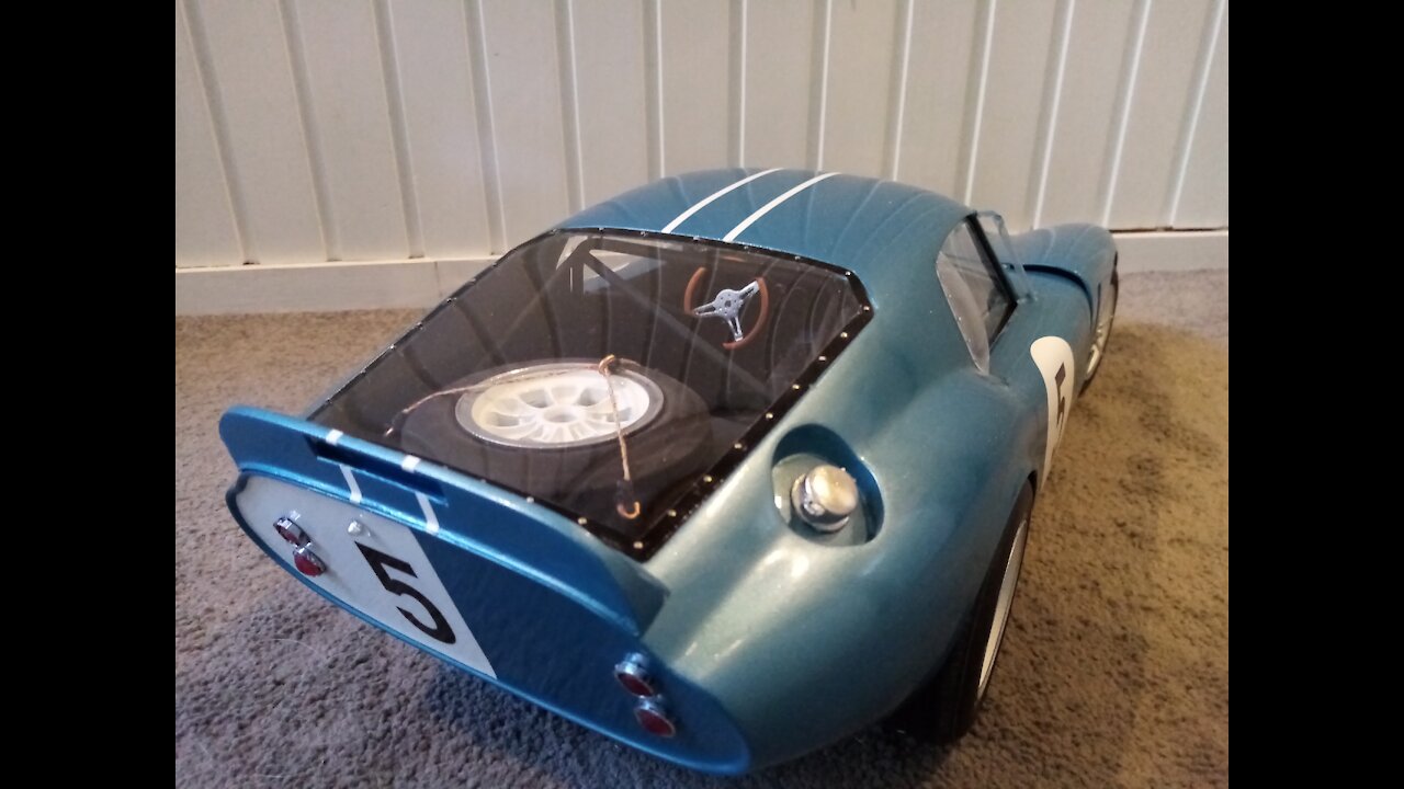 3d printed shelby daytona coupe 1/8 scale part 2