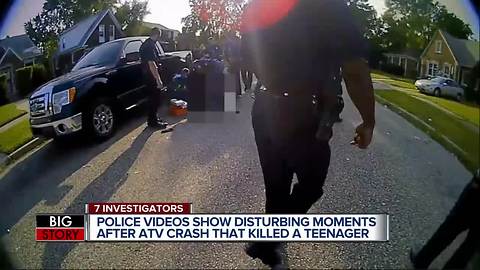 Disturbing police video: The moments after ATV crash that killed tasered teen