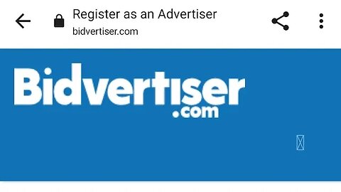 REGISTER AS AN ADVERTISER AT BIDADVERTISER.COM -- FRANSISCA OFFICIAL