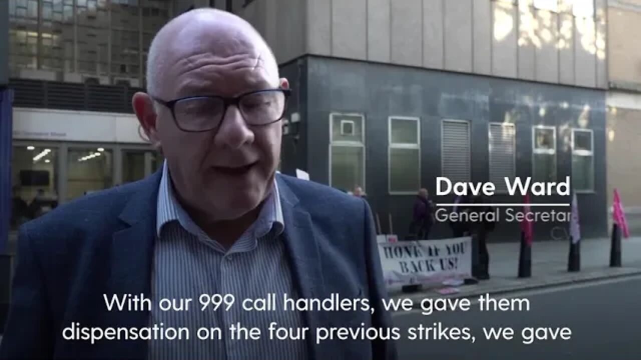 999 call handlers among BT and Openreach workers on strike over pay