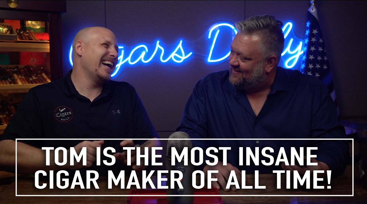 Tom Lazuka is the most INSANE cigar maker of all time!