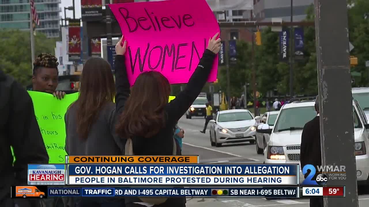 Baltimore reacts to Kavanaugh, Ford hearing