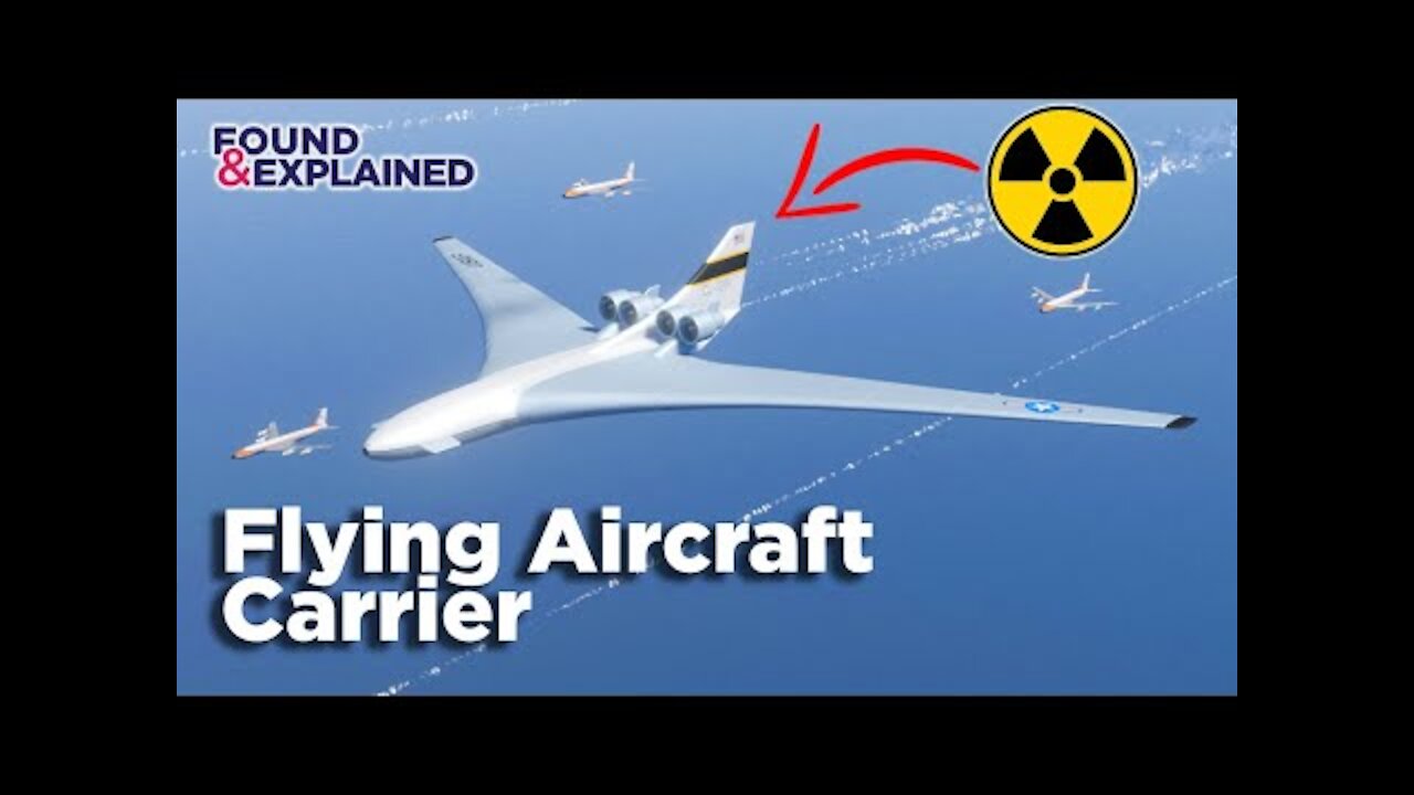 The Nuclear Powered Flying Aircraft Attack Carrier - Never Built CL-1201