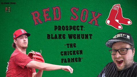 Talking To Boston Red Sox Prospect Blake Wehunt About The Chicken Farmer Nickname [Player Interview]