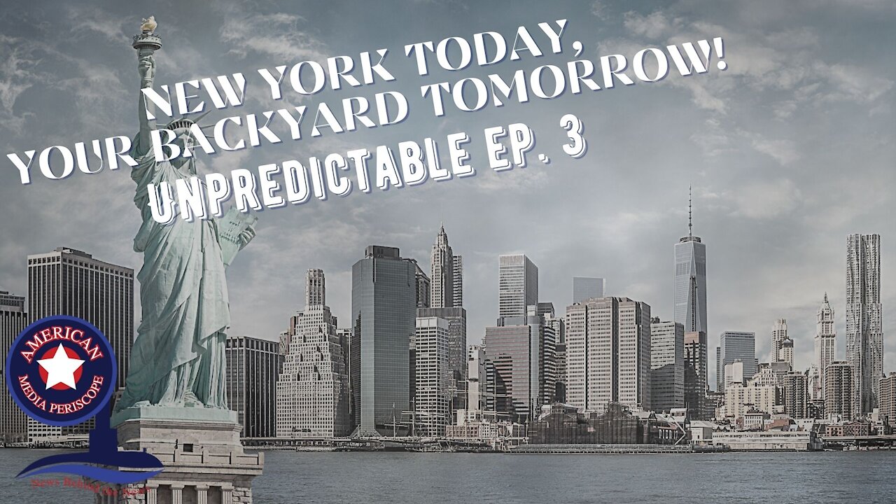 NEW YORK TODAY, YOUR BACKYARD TOMMOROW!