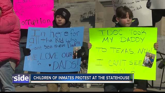 Group protests out-of-state inmate transfers