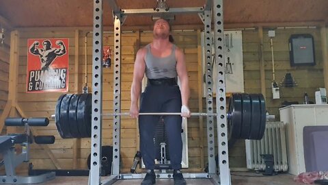 162.5 KGS X 8 DEADLIFT. NEW REP PR!