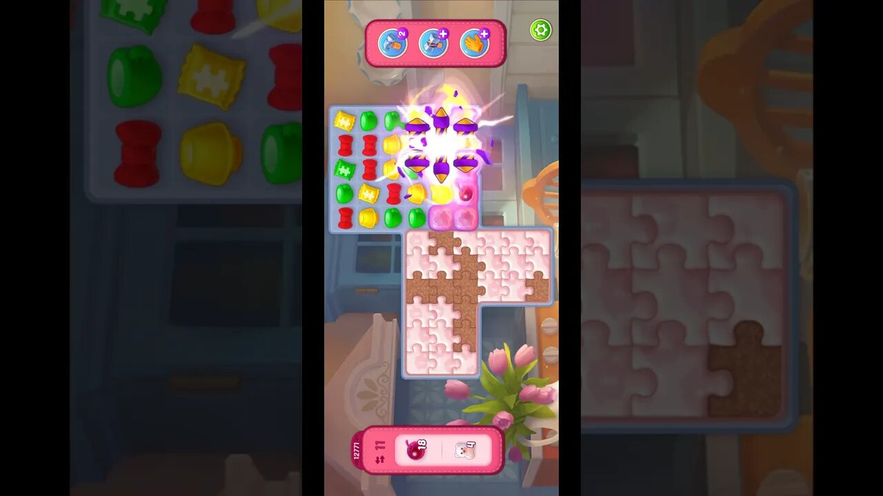 Shorts Playrix Homescapes Gameplay Walkthrough Level 12771-010