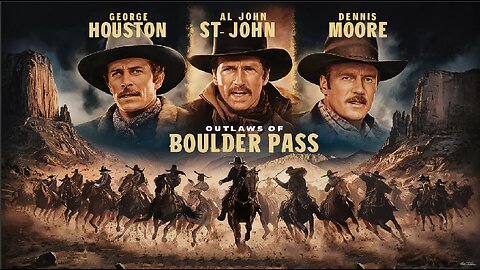 THE LONE RIDER, OUTLAWS OF BOULDER PASS (1942) George Houston & Al St. John | Western | B&W