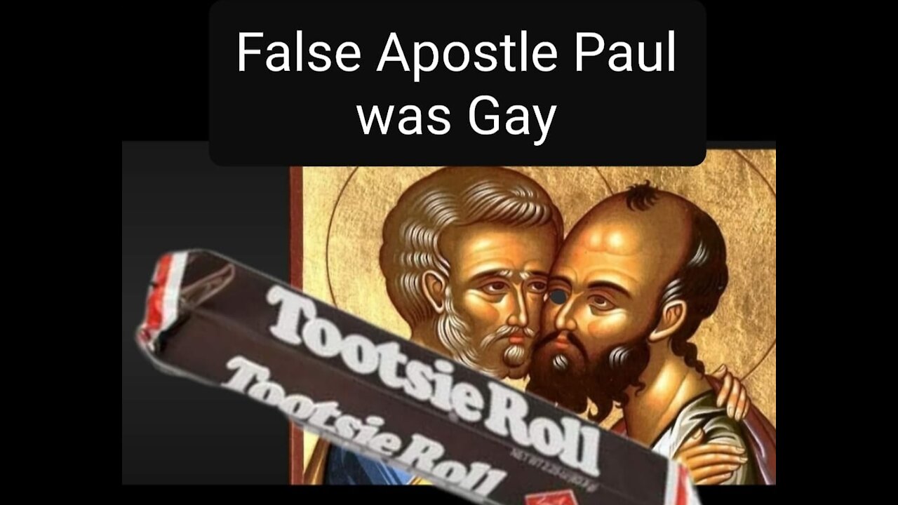 Gay Apostle Paul caught w/ Men is why he DIDN'T want a wife & taught ONLY Against PARTS of THE LAW