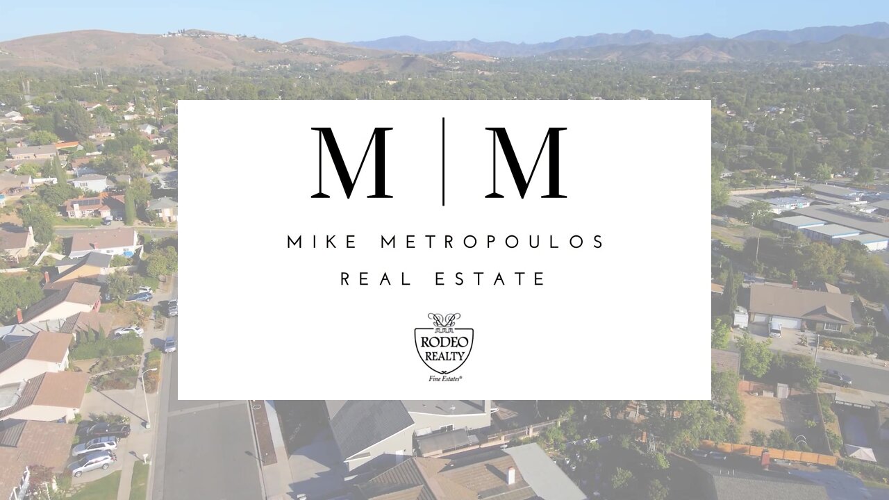 MIKE METROPOULOS REAL ESTATE | 1288 Potter Ave, Thousand Oaks