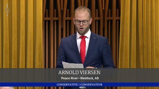 Arnold Viersen Praises Farmers in House of Commons