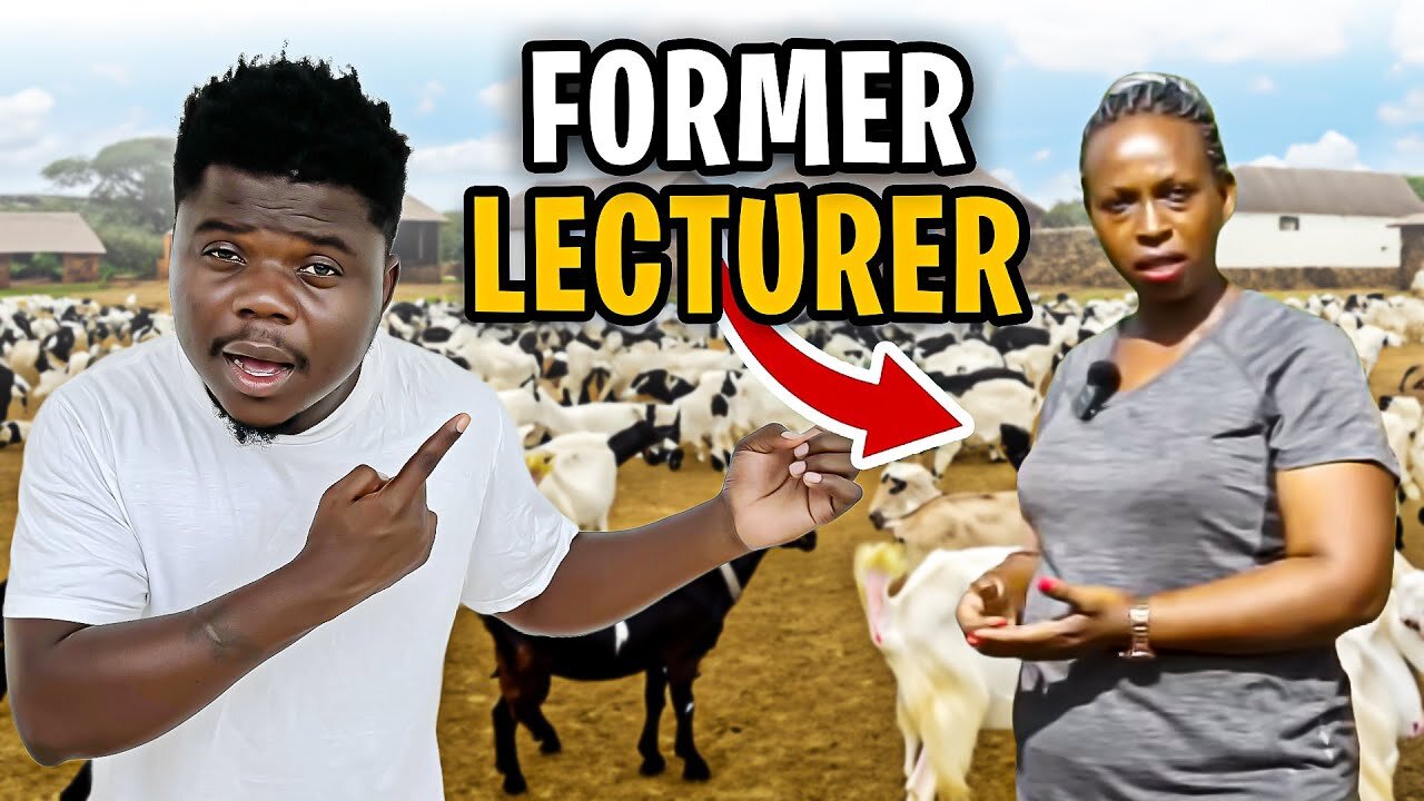 She Quit From Being Lecturer To Build Biggest Goat Farm in Uganda!