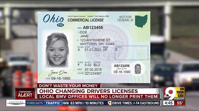 Big change coming to Ohio drivers' licenses