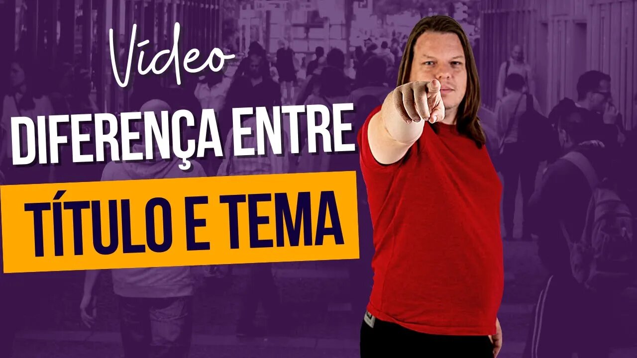 Você sabe a diferença entre TEMA e TÍTULO? | Pregue Simples - Lucas Herculiani