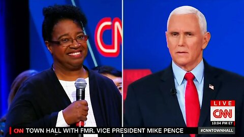 Mike Pence Malfunctions at Cringe Town Hall