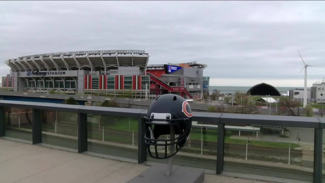 Cleveland looks to celebrate downtown turnarounds with 'Rock the Clock End Zones' during NFL Draft