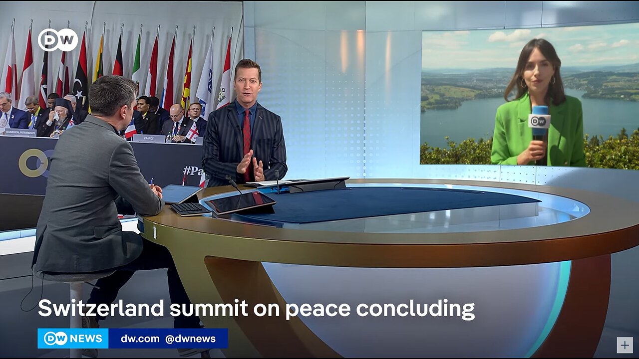 DW News: 13 countries reject endorsing Ukraine's "Peace Summit"