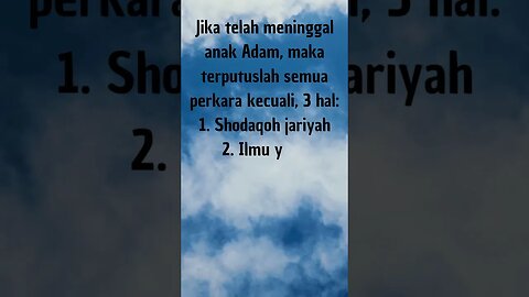 3 HAL YANG TERUS MENGALIR