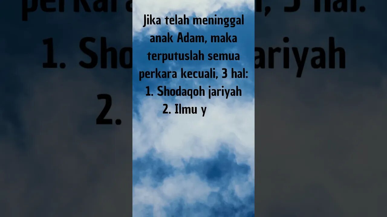 3 HAL YANG TERUS MENGALIR