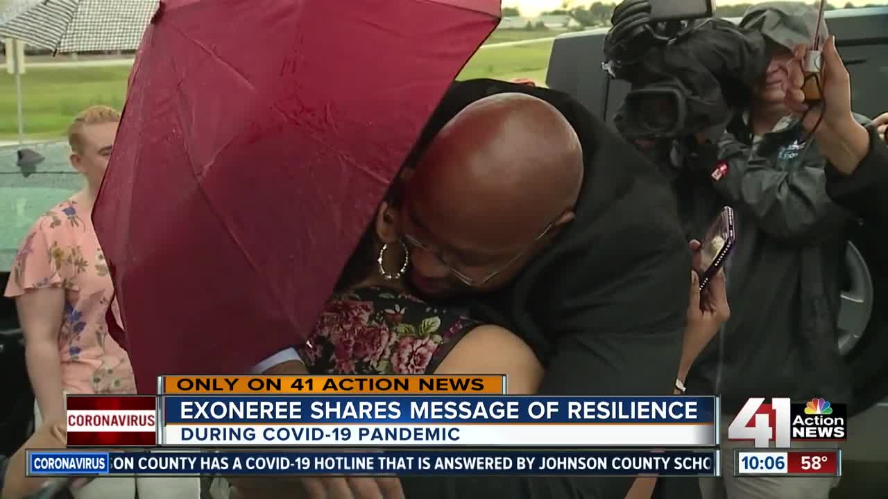 Exoneree shares message of resilience amid COVID-19 crisis