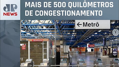 Greve do metrô, CPTM e Sabesp traz caos aos paulistanos