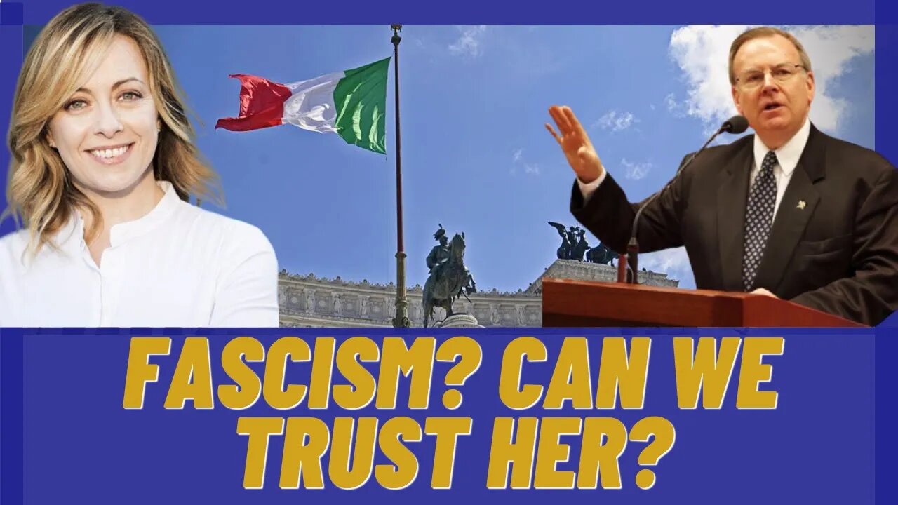 First Female Prime Minister a Fascist? A Catholic Outlook! What's the Truth?