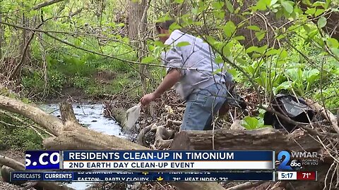 Timonium residents hold second annual Earth day clean-up