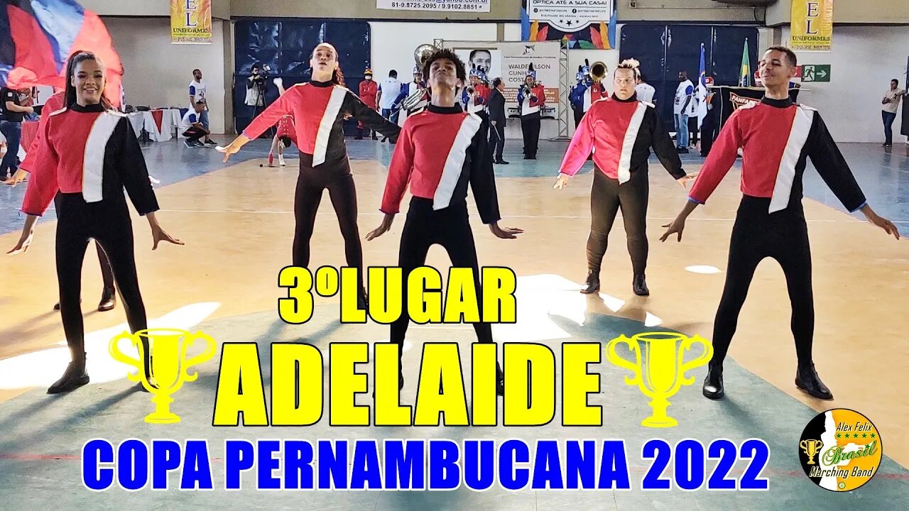 CORPO COREOGRÁFICO 2022 - FANFARRA ADELAIDE PESSOA CÂMARA 2022 NA ETAPA FINAL DA COPA PERNAMBUCANA