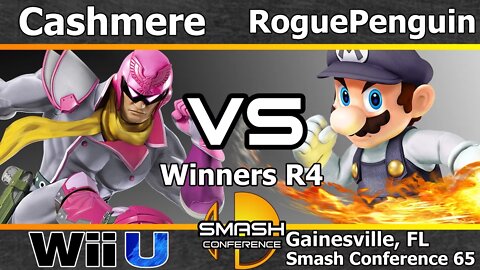 Cashmere (C. Falcon) vs. RoguePenguin (Mario) - Winners R4 - SC65