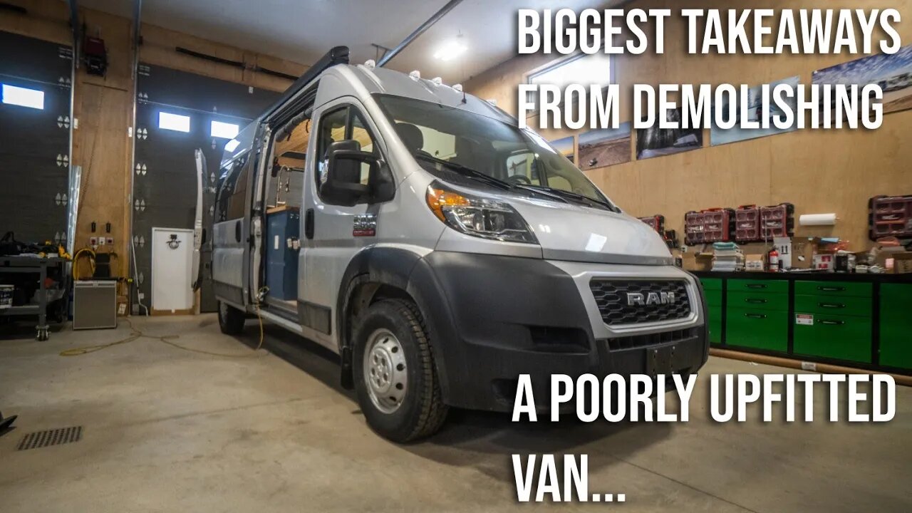 Mistakes that cost $$$$ when building a van for VanLife | How not to build a van