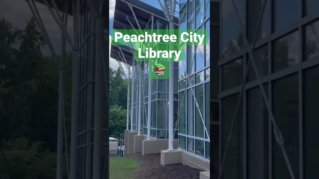 Peachtree City Library #peachtreecity #movingtopeachtreecity #library 📚