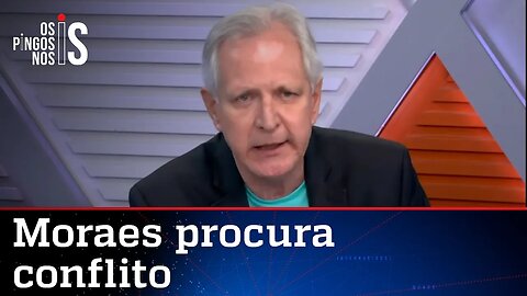 Augusto Nunes: Moraes provoca Bolsonaro de forma permanente