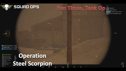 The Fun & Silly Tank Op l [Squad Ops 1-Life Event] l Operation Steel Scorpion (4 Dec)