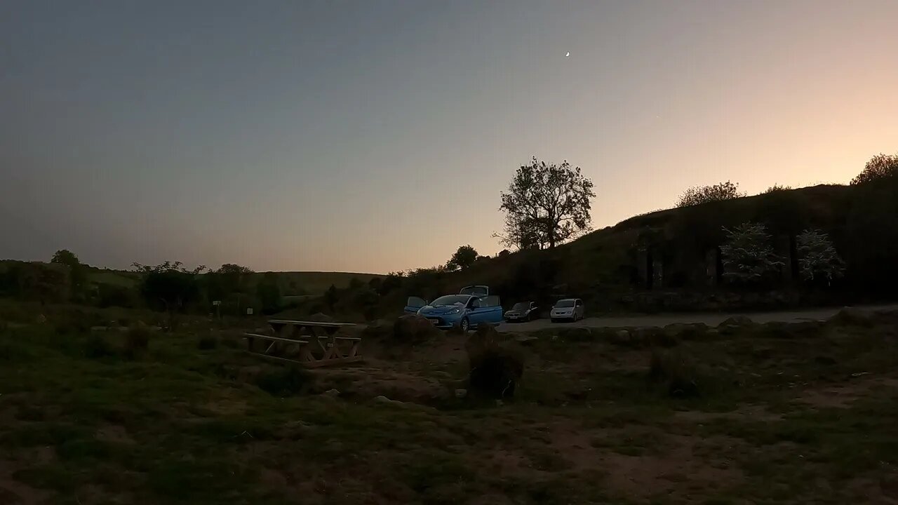 timelapse Shipley bridge. Avon Reservoir. GoPro. 24th May 2023