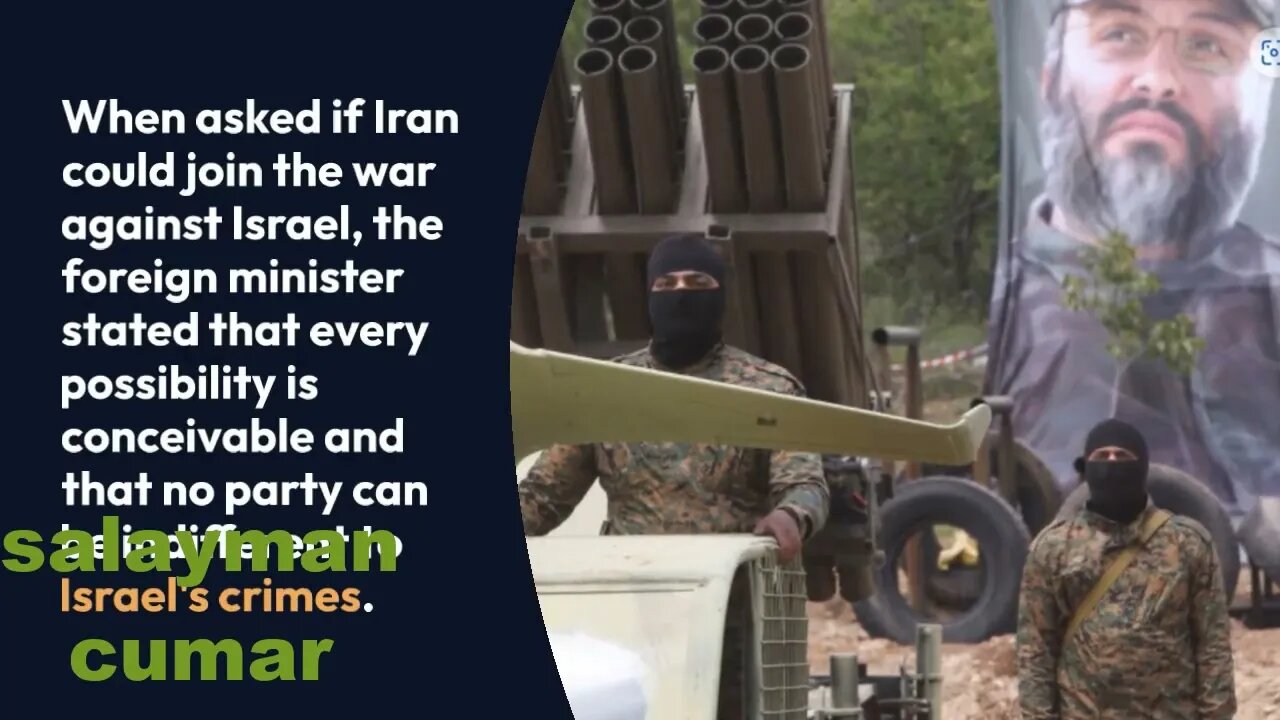 Iran ayaa laga yaabaa inay weerar horudhac ah ku qaado Israa’iil iyadoo adeegsanaysa wakiilo, FM aya