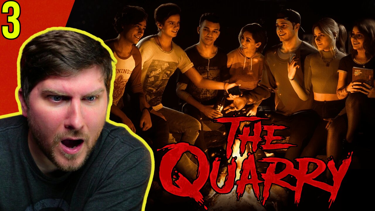 Hacketts Quarry Has Me STRESSED | Playing The Quarry For The First Time | Blind Playthrough