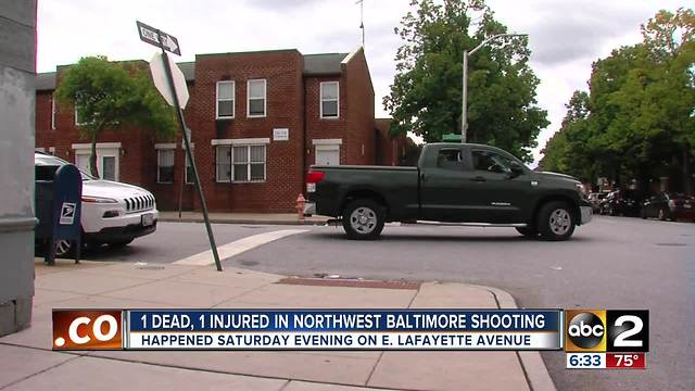 1 man shot, 1 person dead after shooting in East Baltimore
