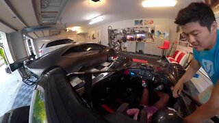 Turning on the Street Legal Radical SR3 Racecar and Prepping for Joy Ride - ATLANTA