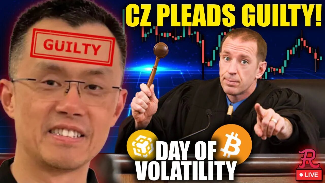 BTC LIVE - CZ STEPS DOWN FROM BINANCE, VOLATILE MARKET!