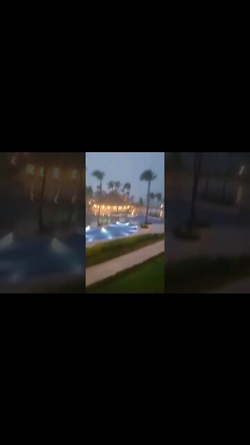 Hurricane Katrina in Dominican republic #hurricane #weather #weathernews #news #dominican #shorts