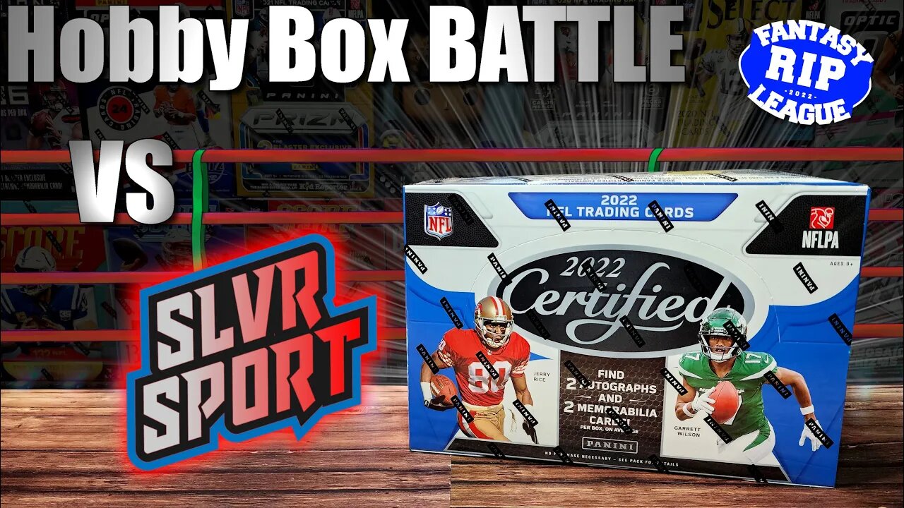 Hobby Box Battle vs @SLVRsport | 2022 Certified Football - NFL Week 11 Fantasy Battle Royal Finals