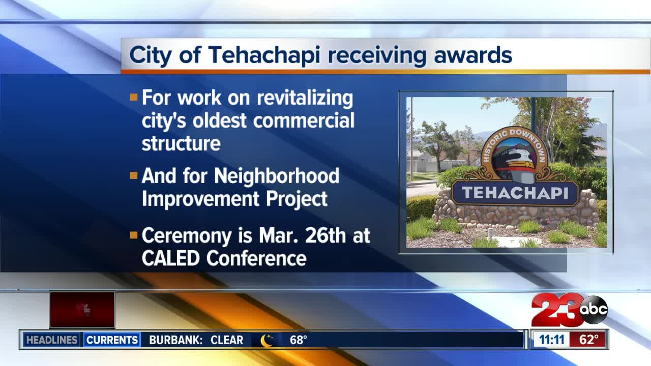 California Association for Local Economic Development recognizes Tehachapi