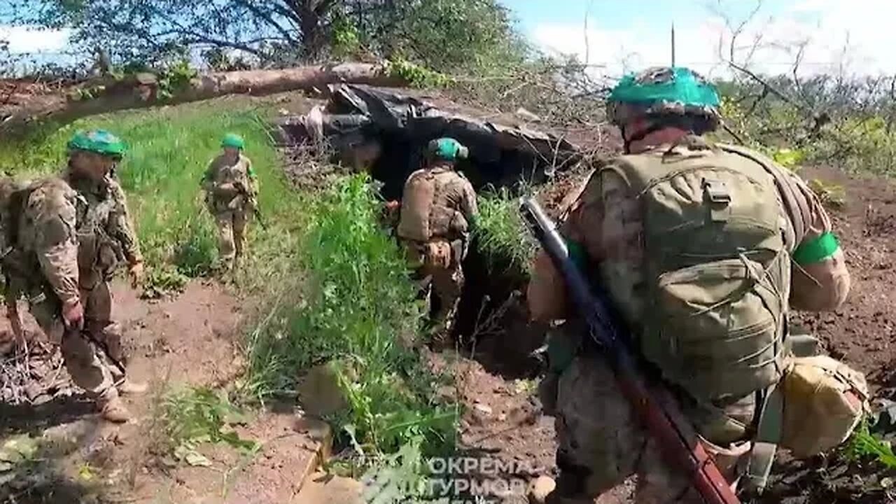 “All of you come out and surrender Ukrainian troops enter Russians’ position in Bakhmut