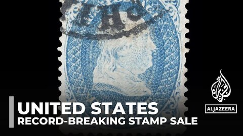 Record-breaking stamp sale: 'Z-Gril' sells for $4.3m in New York