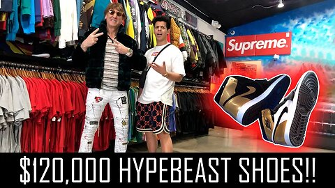 $120,000 NIKE SNEAKERS! (HYPEBEAST)