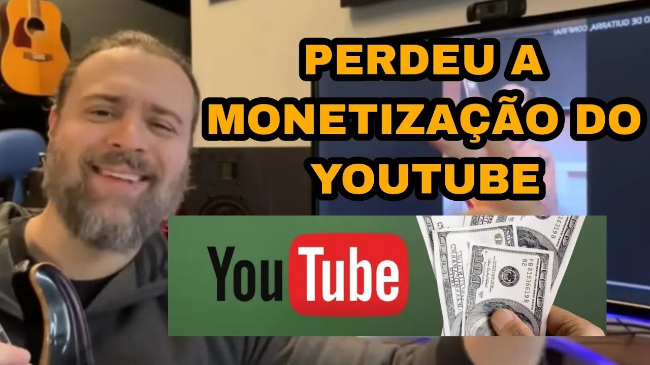 NANDO MOURA PERDEU A MONETIZAÇÃO DO YOUTUBE
