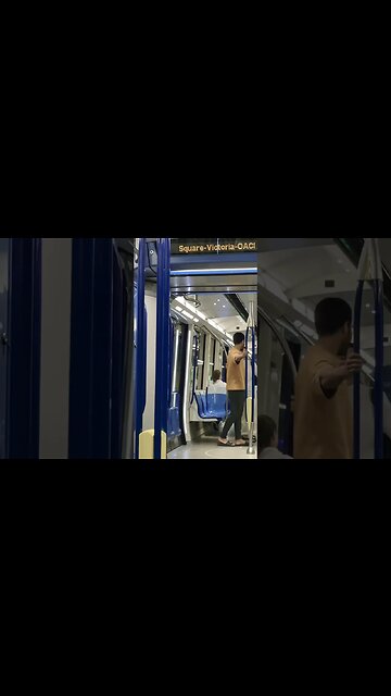 Stunning Montréal Metro interior