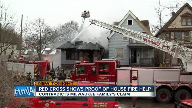 Red Cross provides proof it did pay family