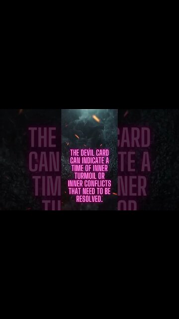 A Dance of Shadows and Light: Balancing Opposites with the Devil Card